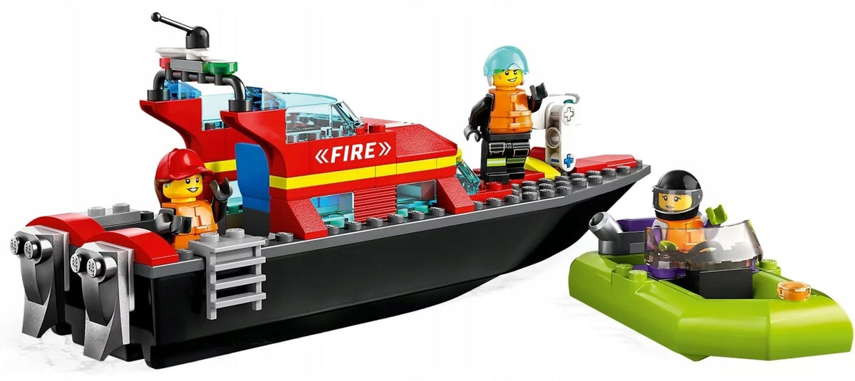 LEGO CITY 60373 FIRE BOAT GIFT EAN (GTIN) 5702017416335