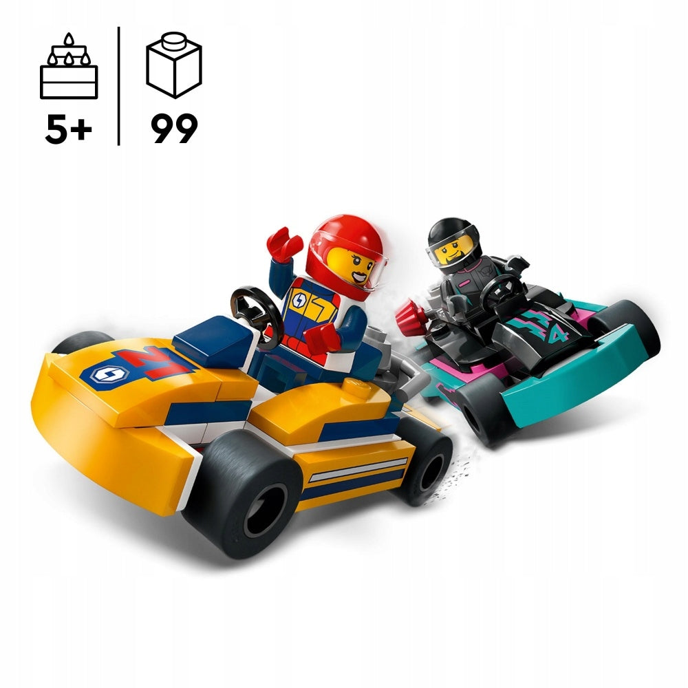 LEGO CITY 60400 GO-KARTS AND RACING DRIVERS + LEGO CATALOGUE IN PDF VERSION Product number 60400