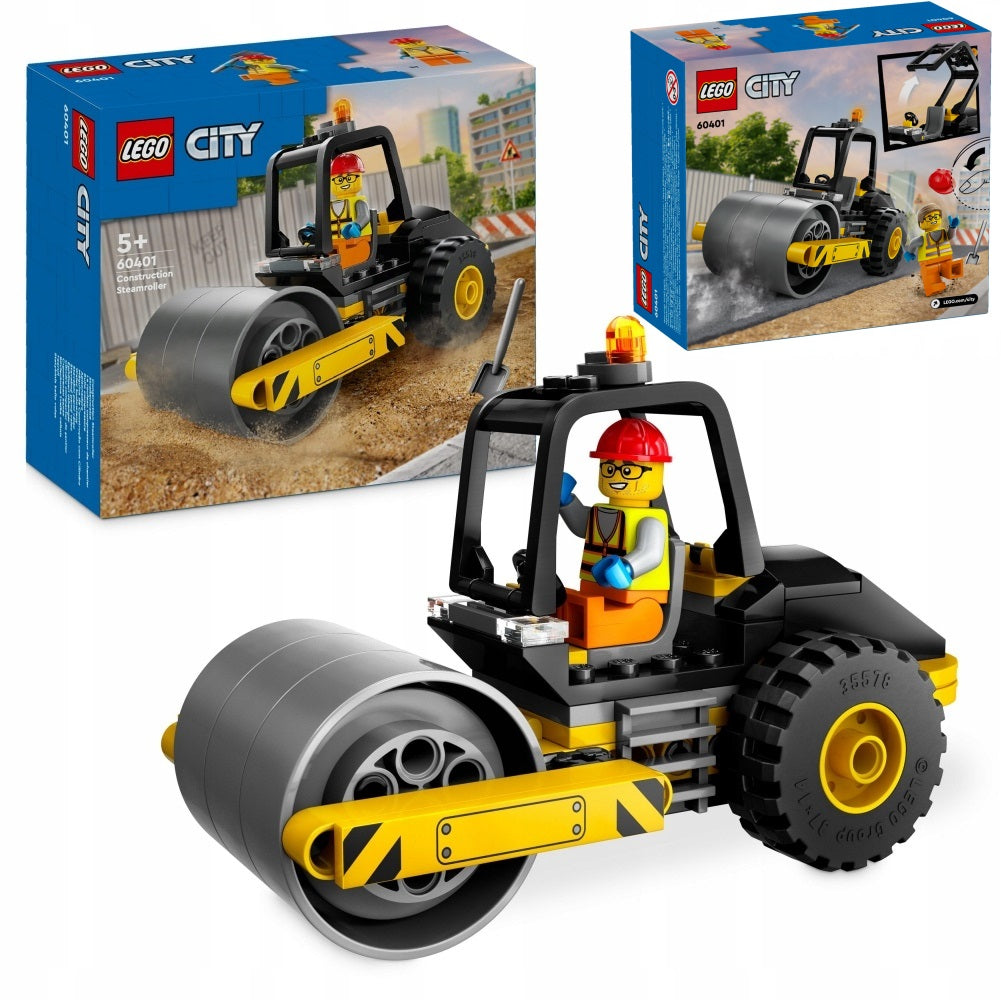 LEGO CITY 60401 CONSTRUCTION ROLLER + CATALOGUE LEGO 2025 IN PDF VERSION EAN (GTIN) 5702017566740