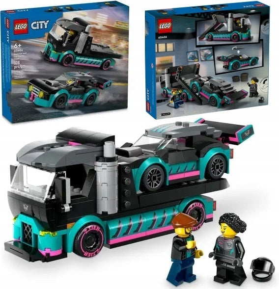 LEGO CITY 60406 RACE CAR AND TOW TRUCK +CATALOG LEGO 2025 IN PDF VERSION