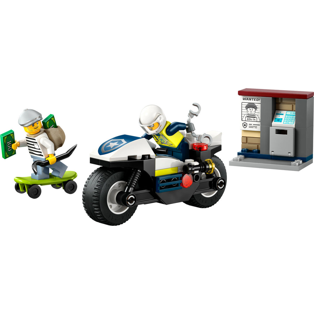 LEGO CITY 60455 CHASE ON A POLICE MOTORCYCLE + LEGO CATALOG IN PDF VERSION EAN (GTIN) 5702017812458