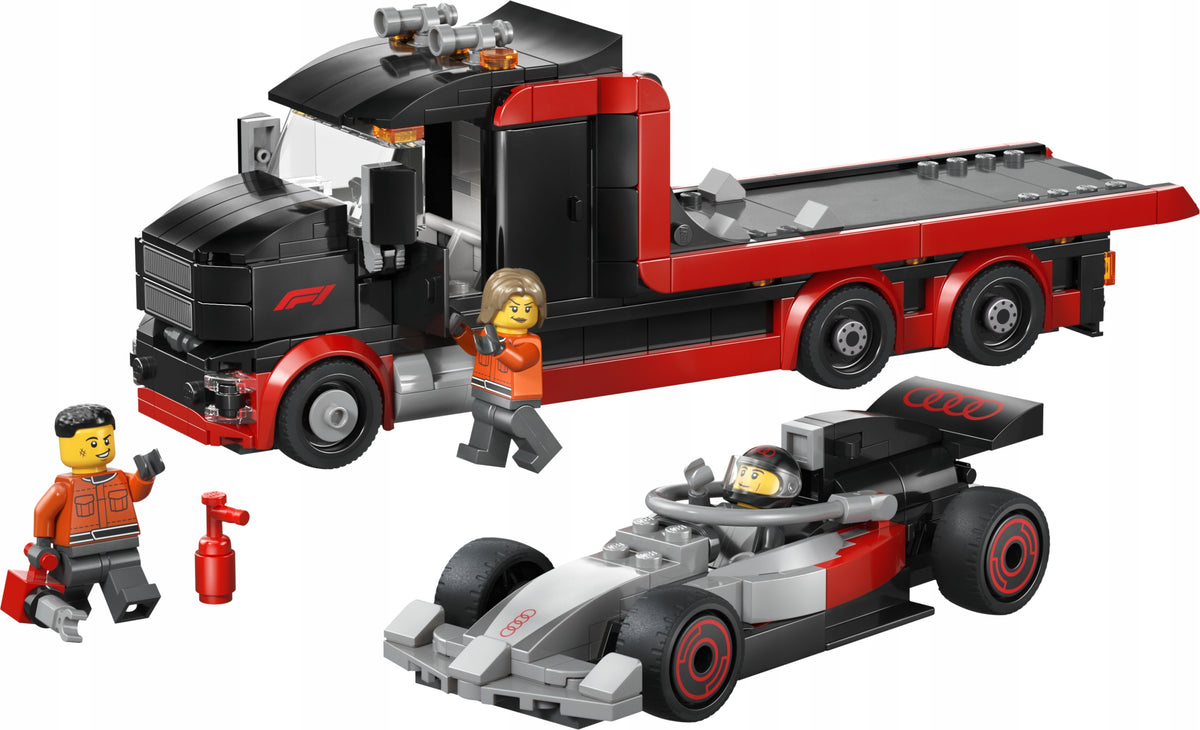 LEGO CITY 60493 TRUCK F1 WITH CAR AUDI F1 + CATALOG LEGO IN PDF FORMAT Product number 60493