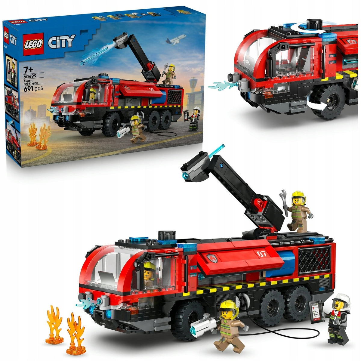 LEGO CITY 60499 AIRPORT FIRE TRUCK BLOCKS + CATALOG LEGO IN PDF VERSION