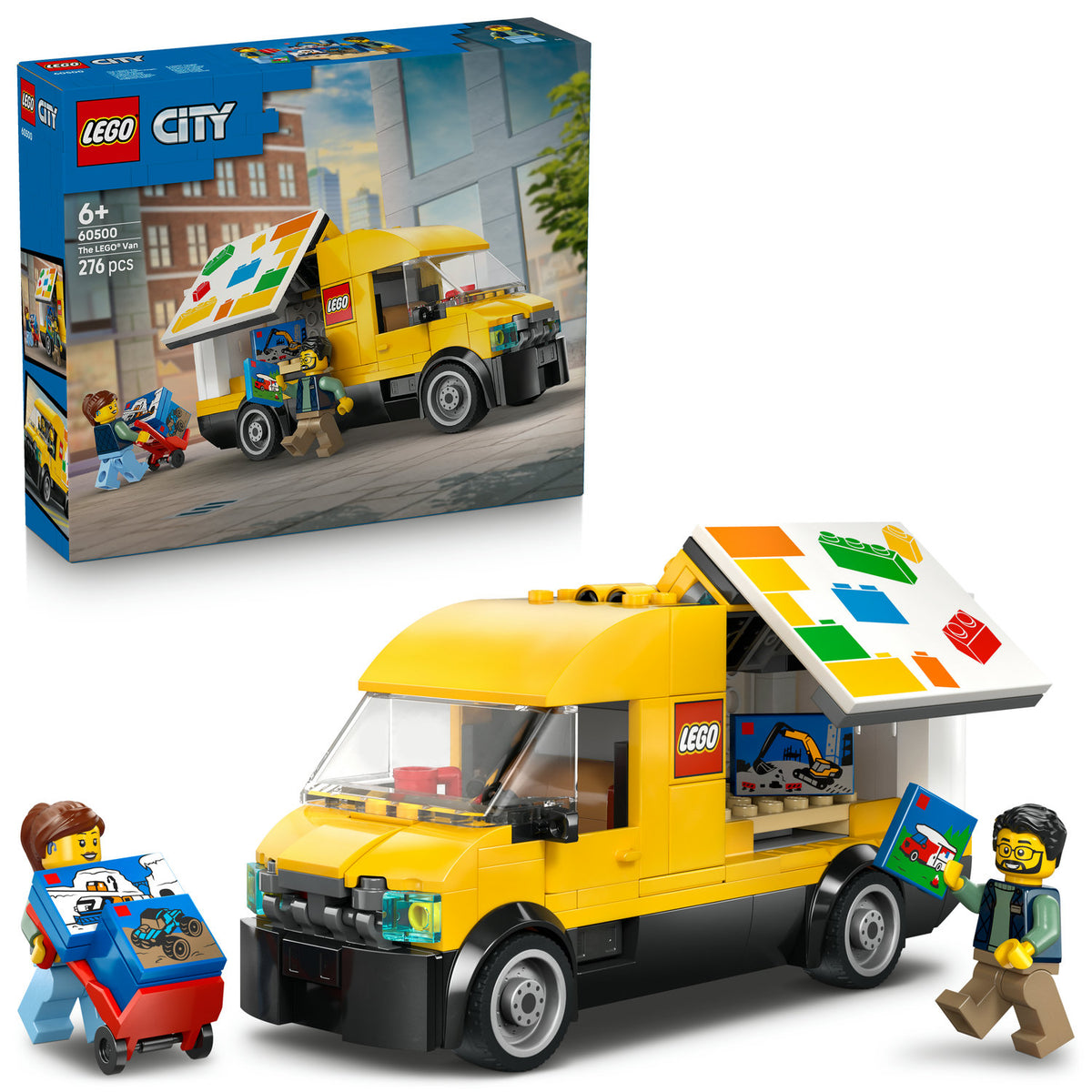 LEGO CITY 60500 LEGO VAN FOR CHILDREN AS A GIFT + LEGO CATALOGUE IN PDF Packaging status original
