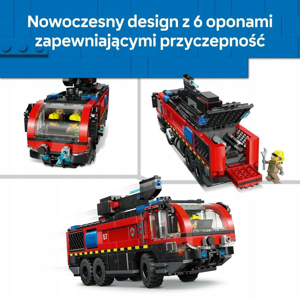 LEGO CITY Airport Fire Truck 60499 Number of pieces 691