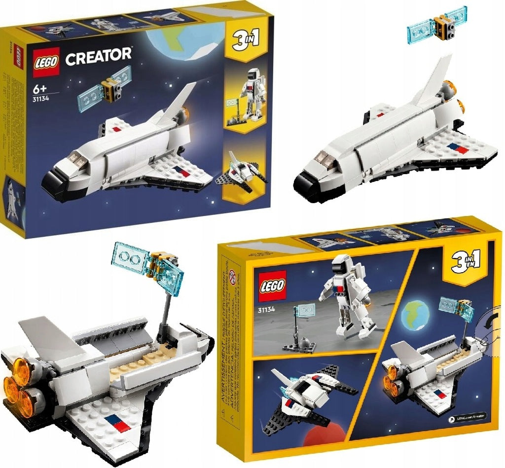LEGO CREATOR 31134 SPACE SHUTTLE + CATALOGUE LEGO 2025 IN PDF VERSION EAN (GTIN) 5702016702286