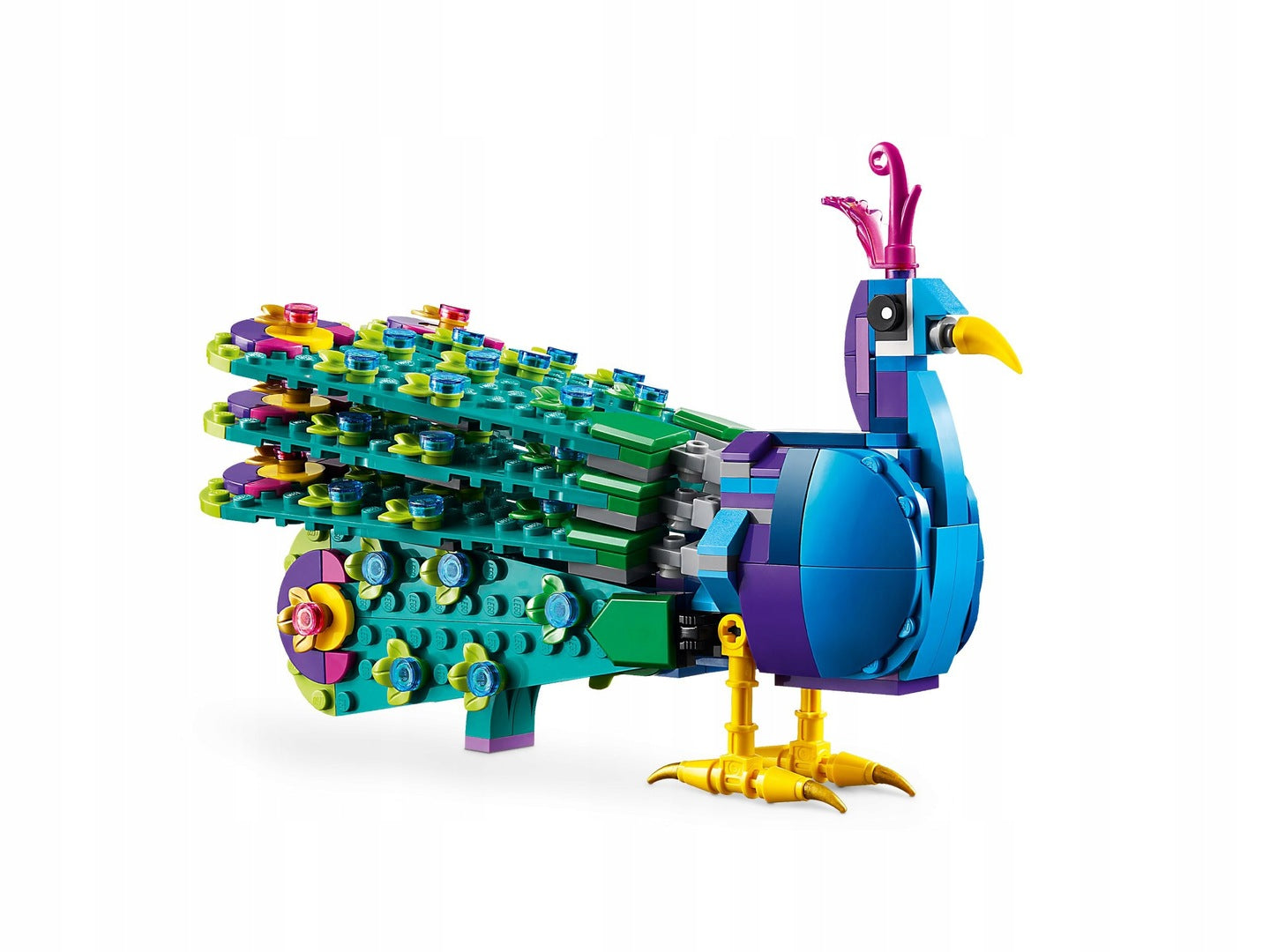 LEGO CREATOR 31157 EXOTIC PEACOCK DRAGONFLY BUTTERFLY Blocks 3in1 Kid's age 7+ years