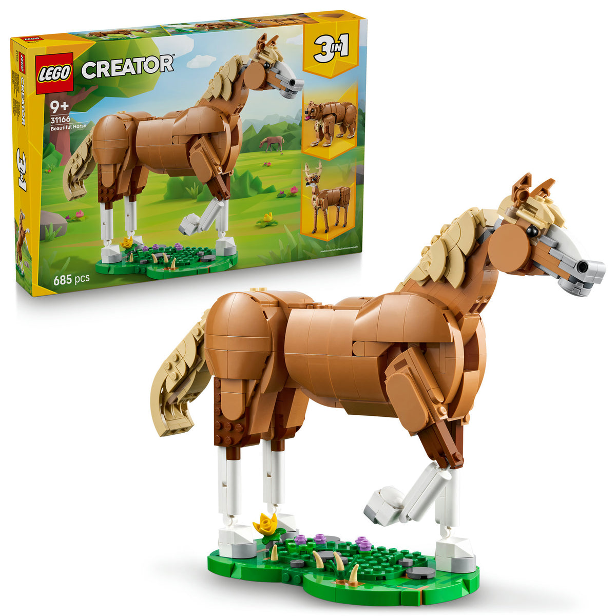LEGO CREATOR 31166 BEAUTIFUL HORSE + CATALOG LEGO 2025 IN PDF VERSION EAN (GTIN) 5702017822419