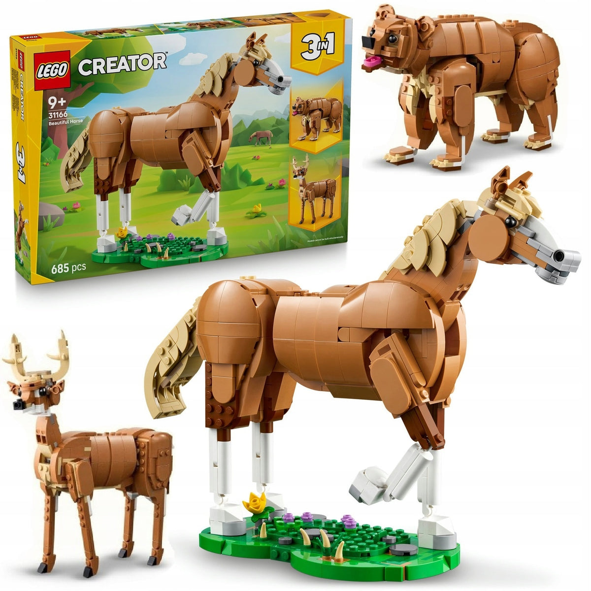 LEGO CREATOR 31166 BEAUTIFUL HORSE + CATALOG LEGO 2025 IN PDF VERSION