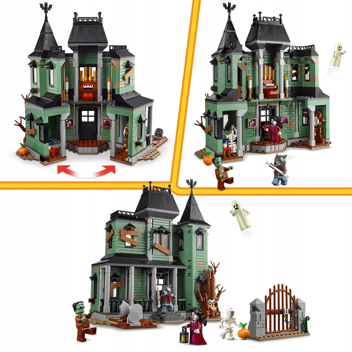 LEGO CREATOR 31167 HAUNTED RESIDENCE 3in1 + CATALOG LEGO PDF VERSION Product number 31167