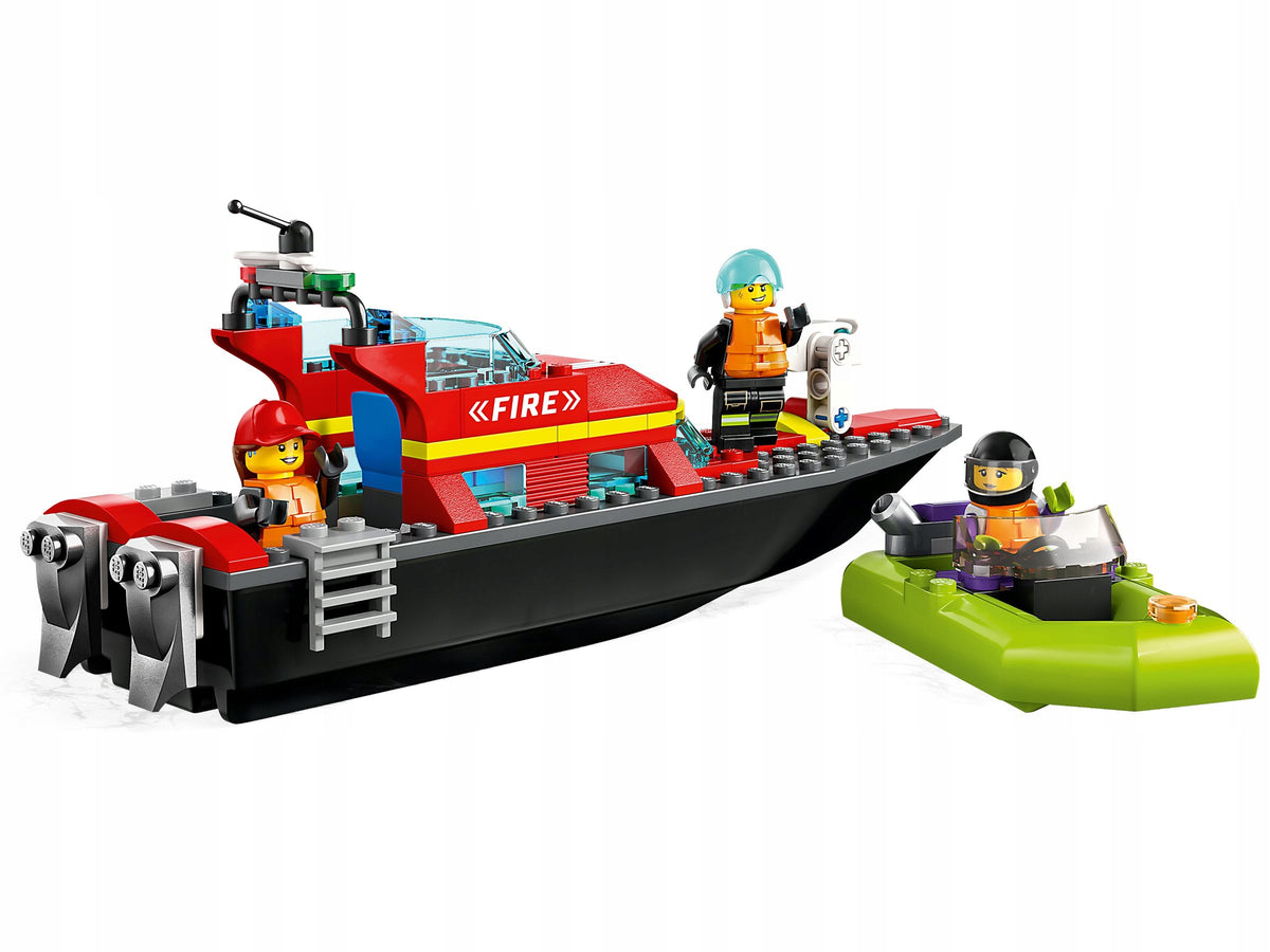 LEGO City 60373 Fire Boat Gift 144 el. EAN (GTIN) 5702017416335