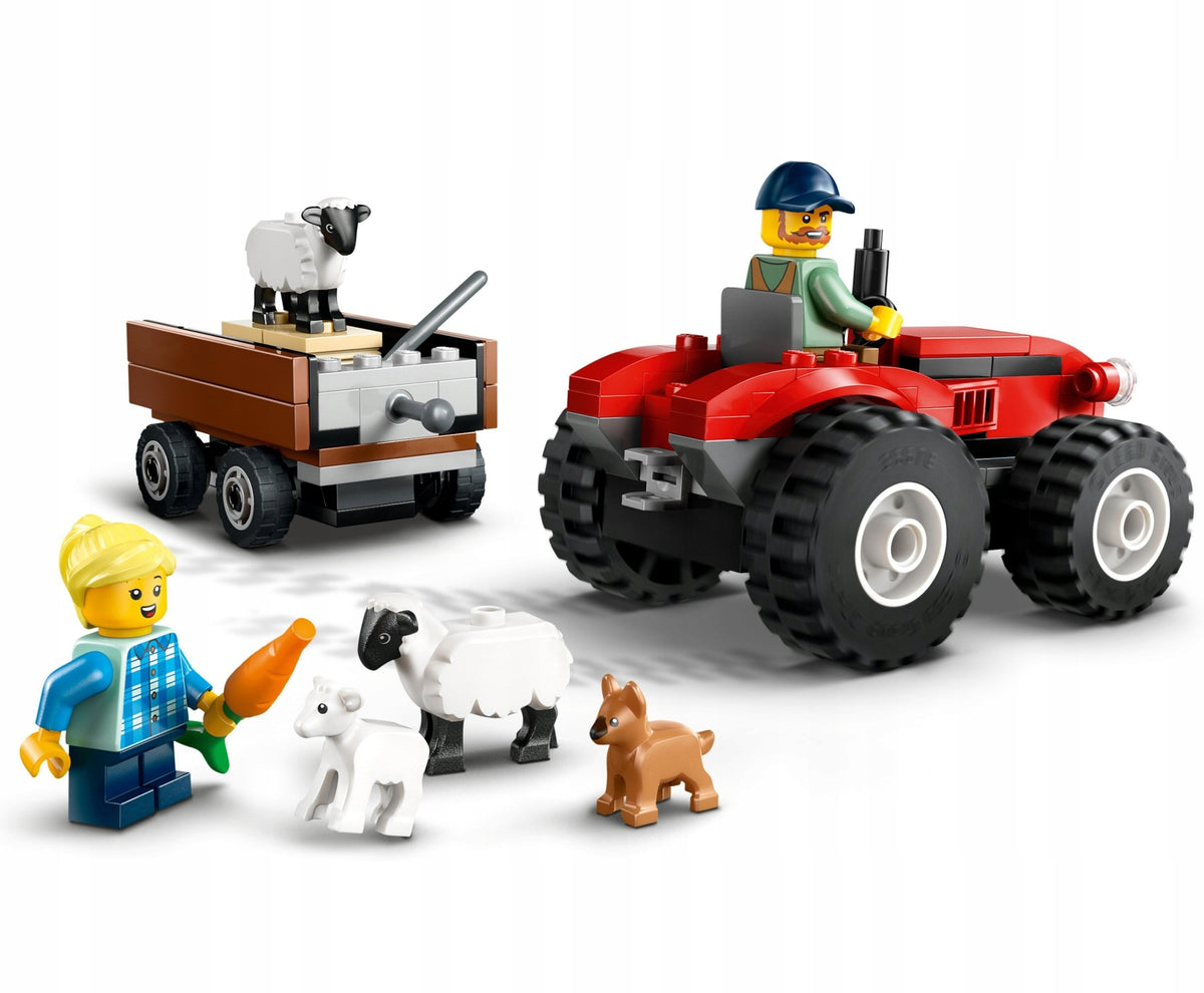 LEGO City 60461 Red tractor with trailer and sheep Gift Brand LEGO