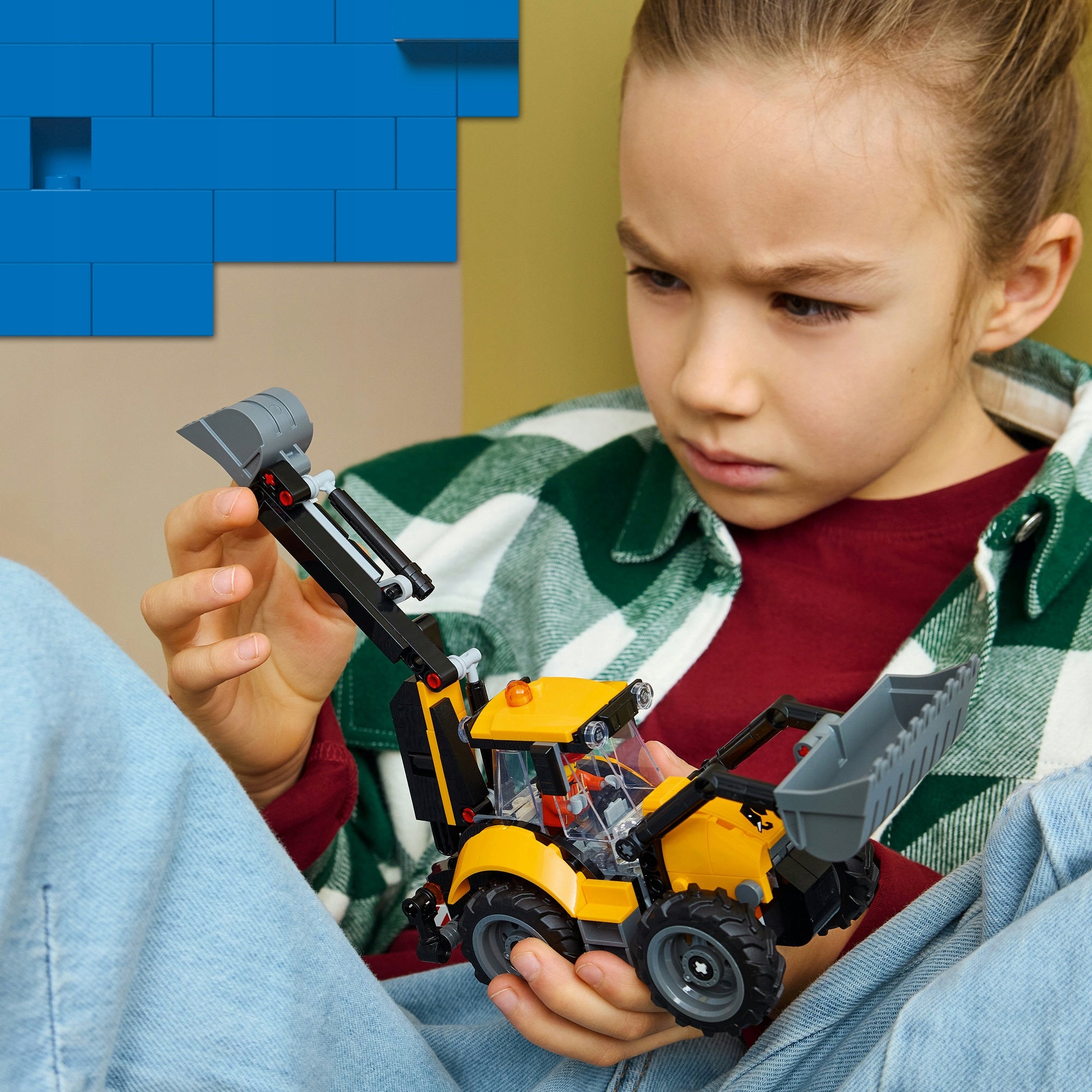 LEGO City 60480 Yellow backhoe loader Kid's age 7+ years
