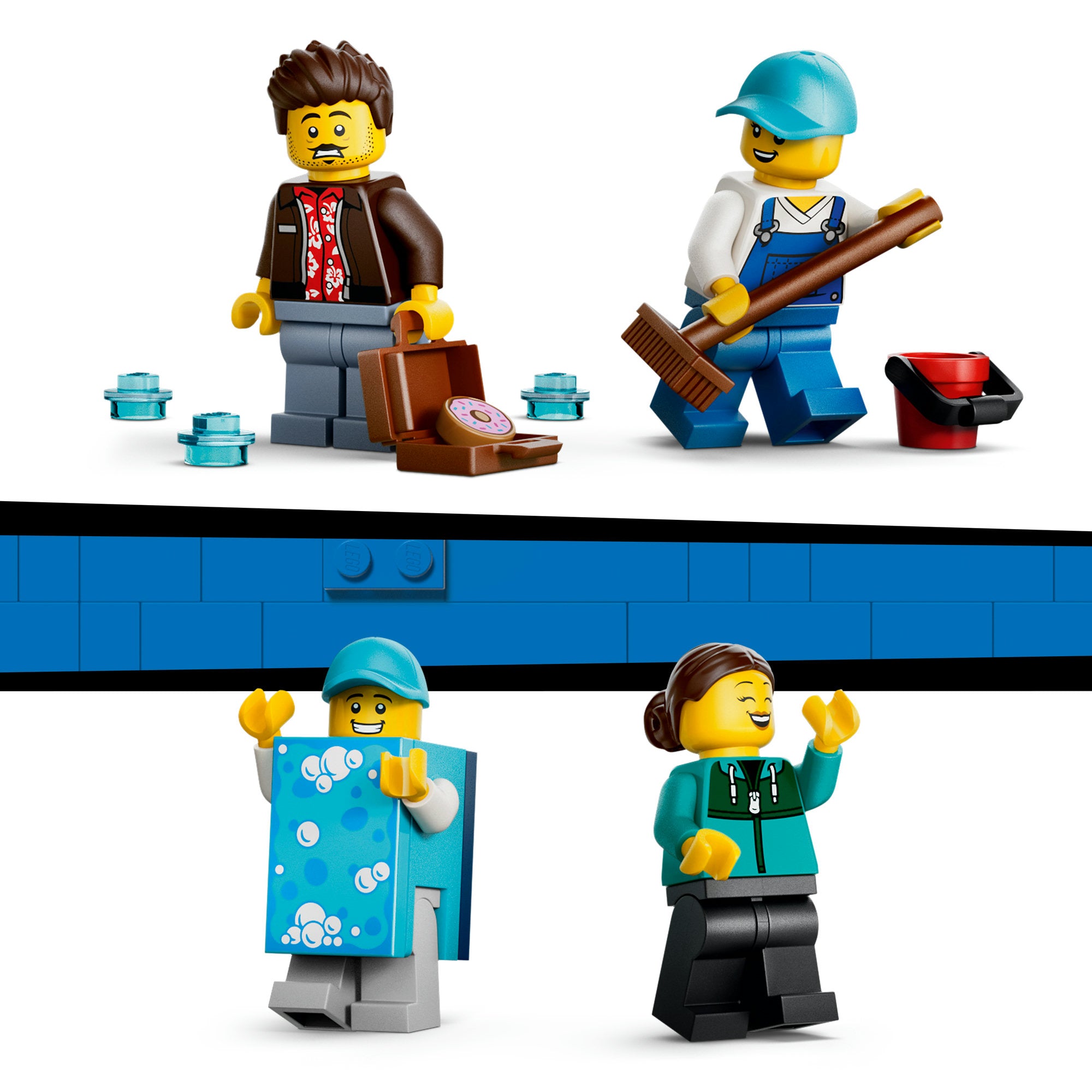 LEGO City 60497 Automatic car wash Information regarding product safety and compliance Not suitable for children under 36 months of age