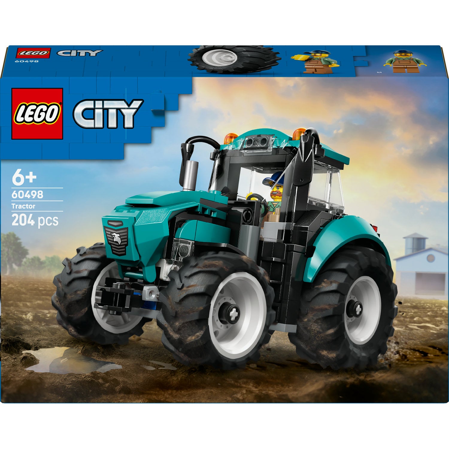 LEGO City 60498 Tractor, blocks
