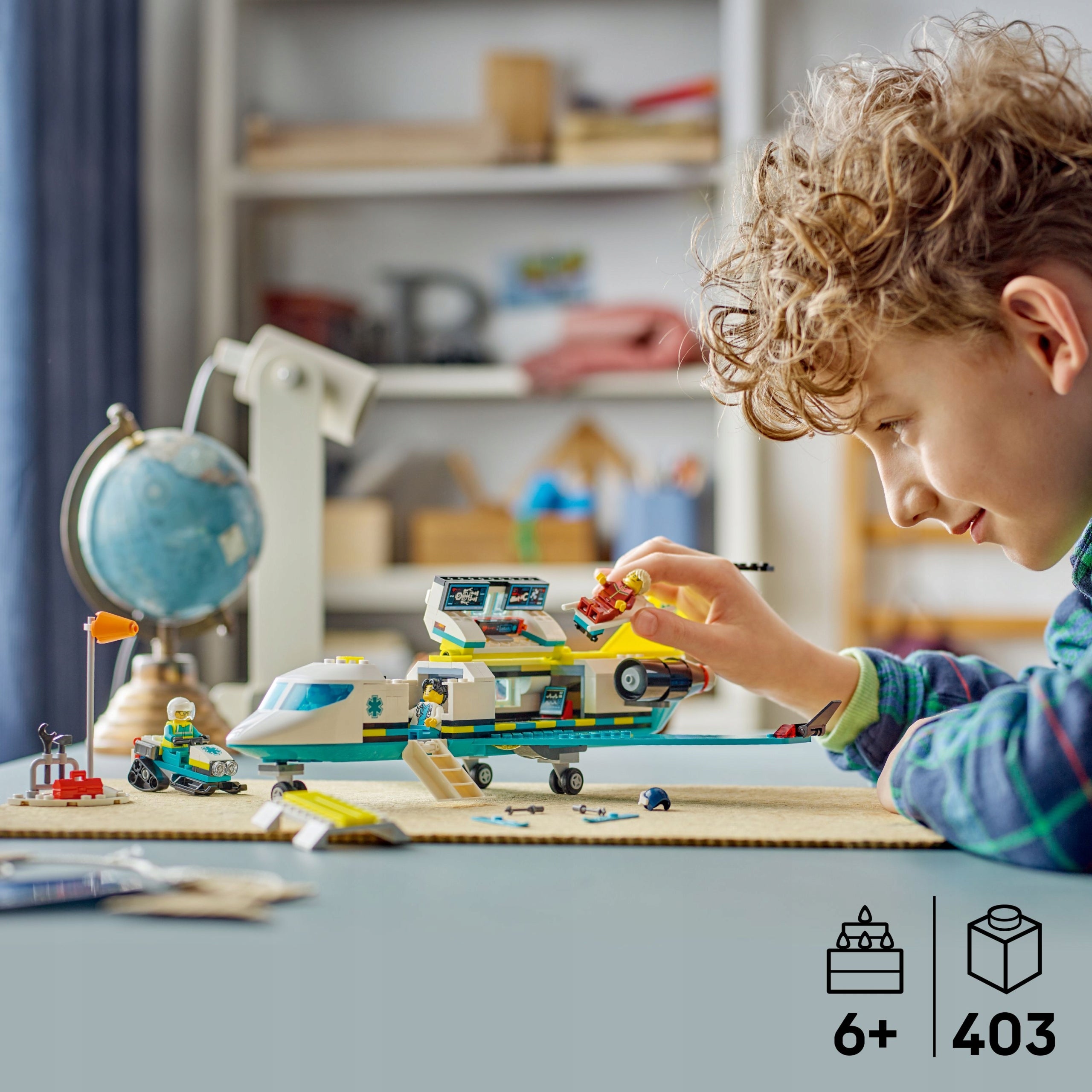 LEGO City Emergency Aircraft 60465 Brand LEGO