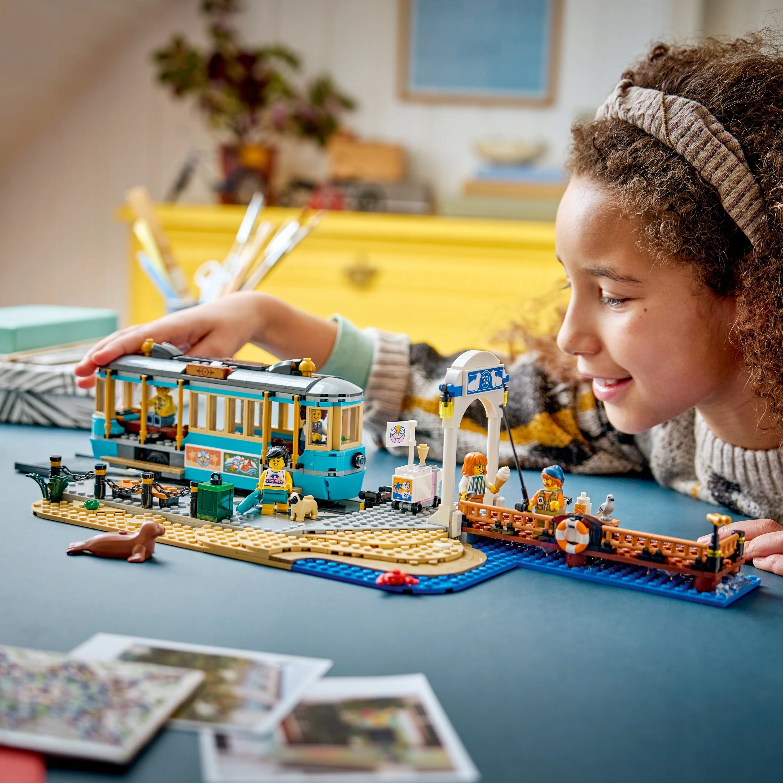 LEGO City Tram by the beach 60506 Minimum kid's age 18