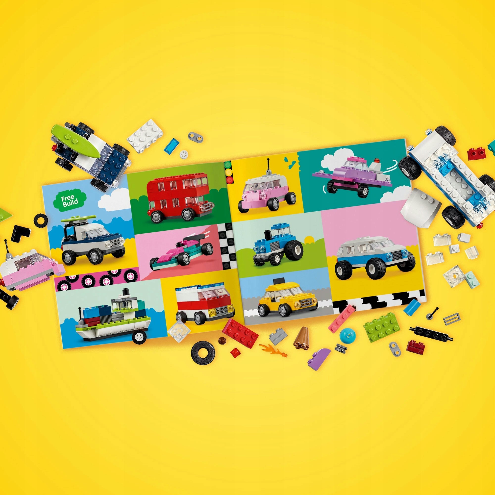 LEGO Classic 11036 Creative vehicles Set name Kreatywne pojazdy