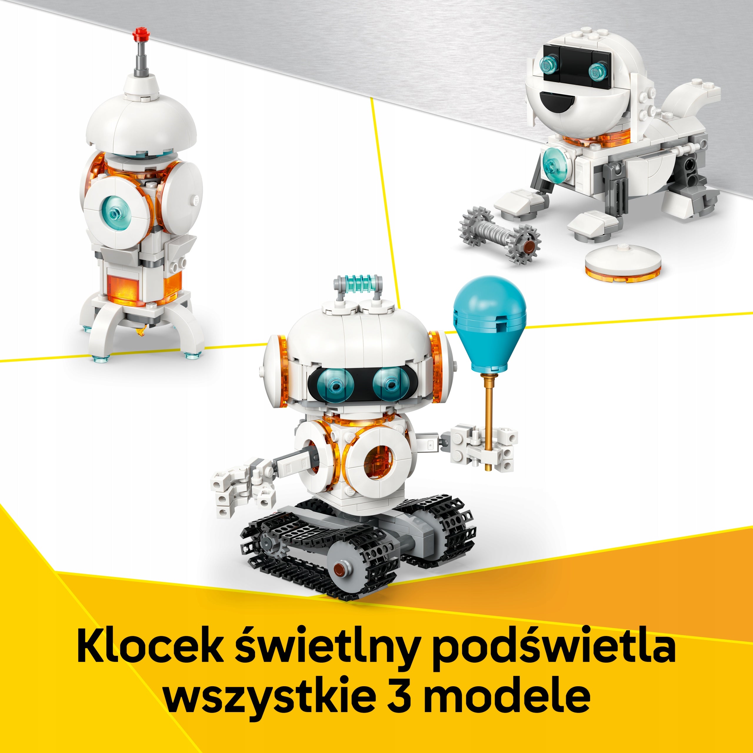 LEGO Creator 3 in 1 Space Robot 31164 Kid's age 8+ years