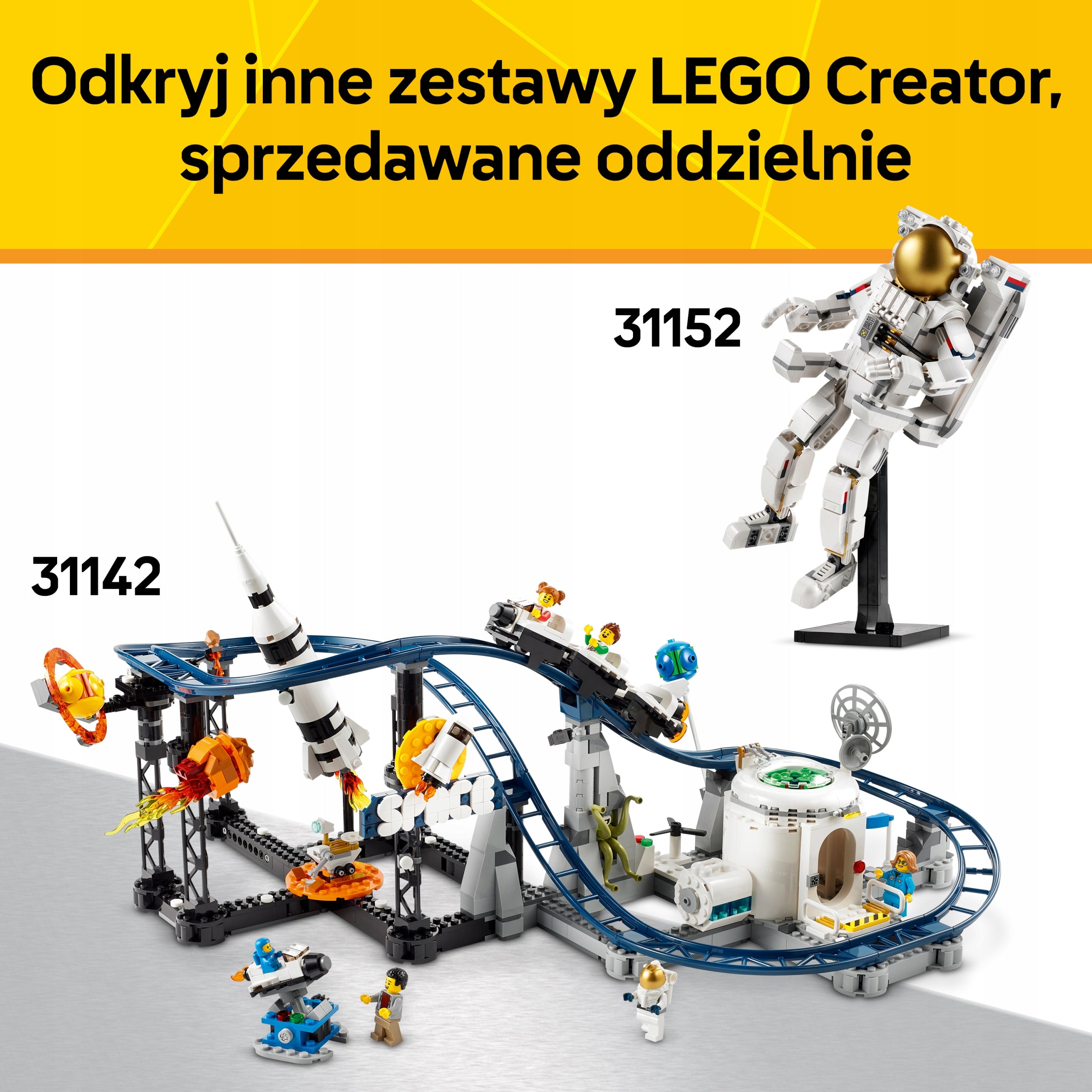 LEGO Creator 3 in 1 Space Robot 31164 Minimum kid's age 8