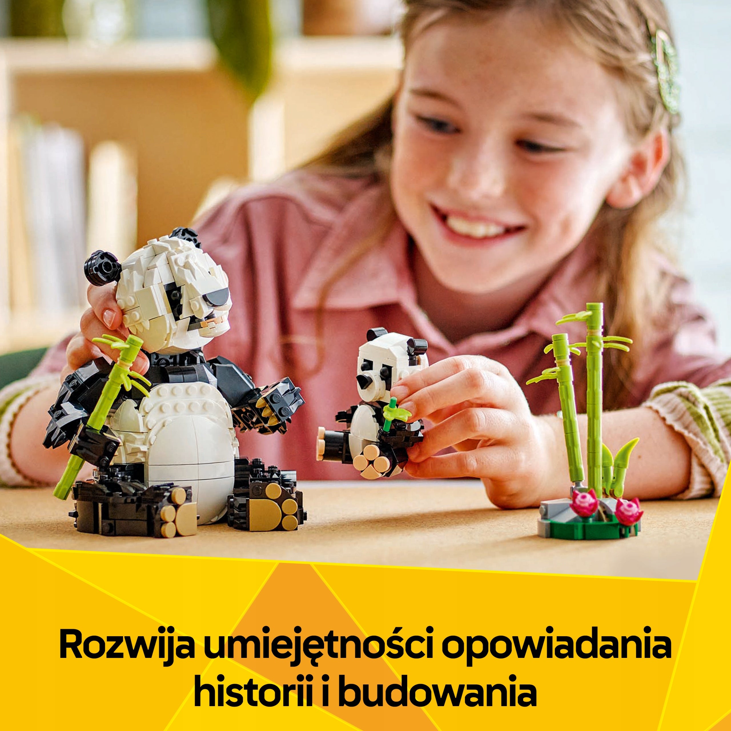 LEGO Creator 3 in 1 Wild animals: panda family 31165 Information regarding product safety and compliance Not suitable for children under 36 months of age
