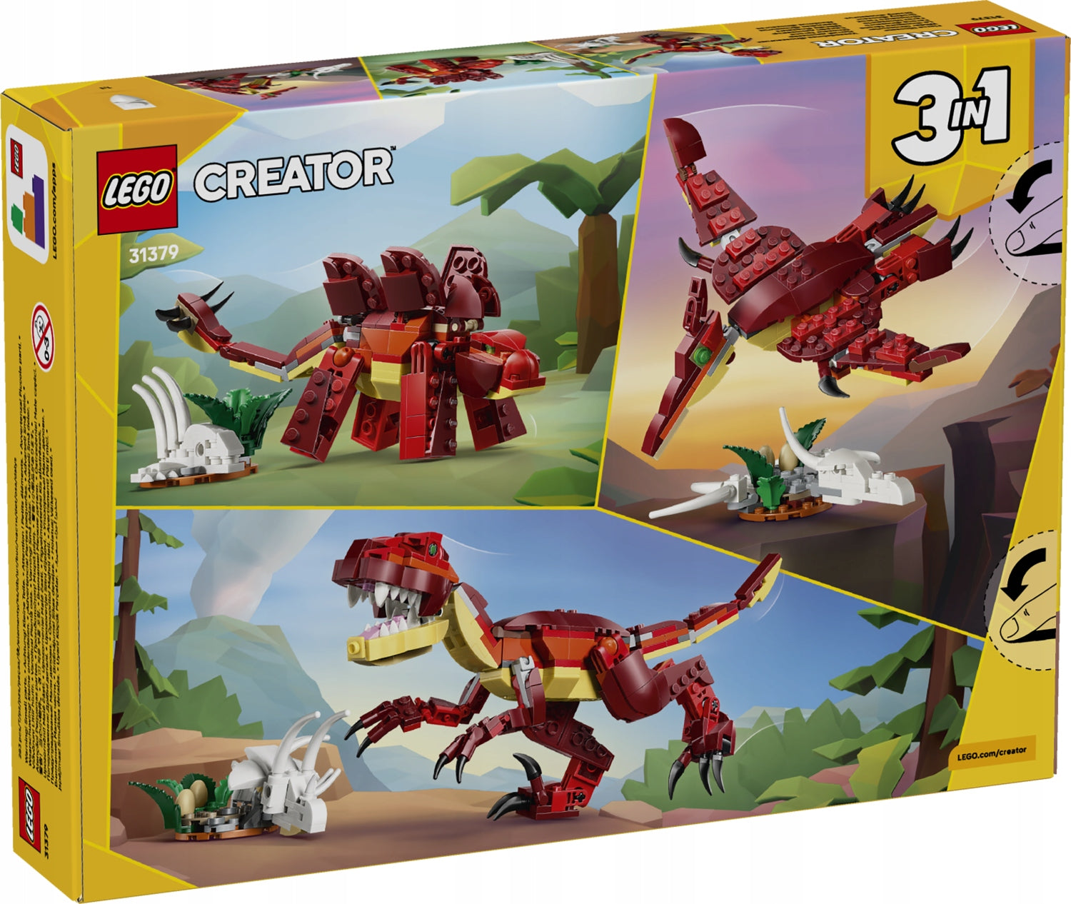 LEGO Creator 31379 Divoký dinosaurus Product number 31379
