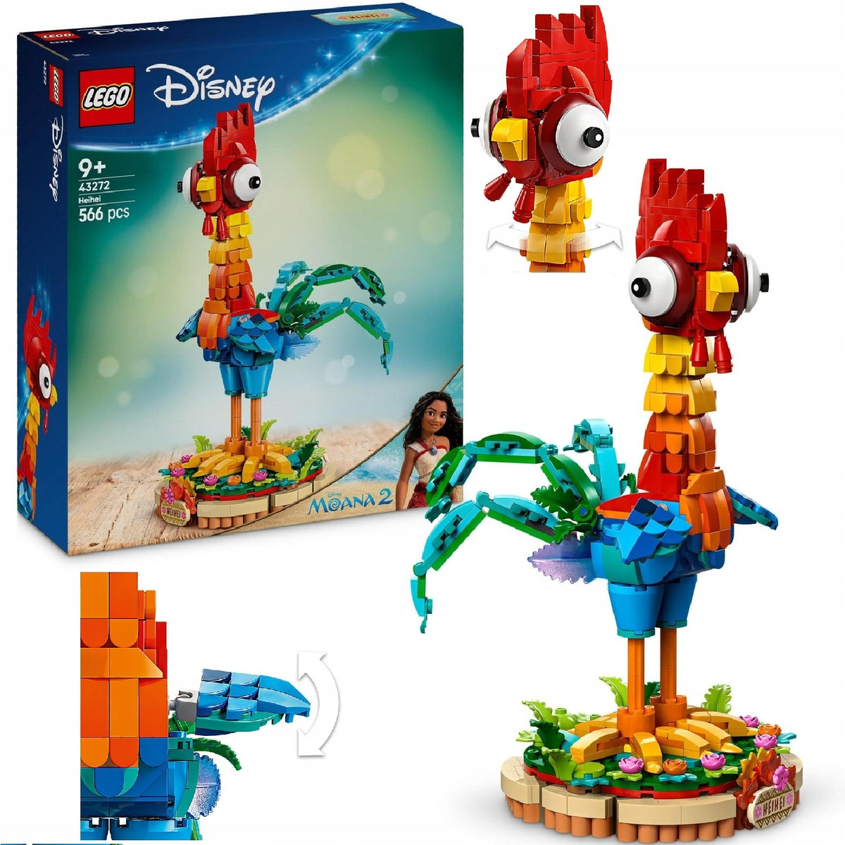 LEGO DISNEY VAIANA 2 HEIHEI 43272 + CATALOGUE LEGO 2025 IN PDF VERSION