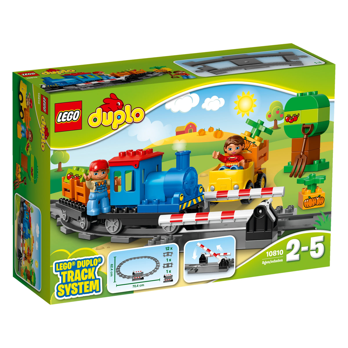 LEGO DUPLO 10810 VLÁČEK S PŘEJEZDEM