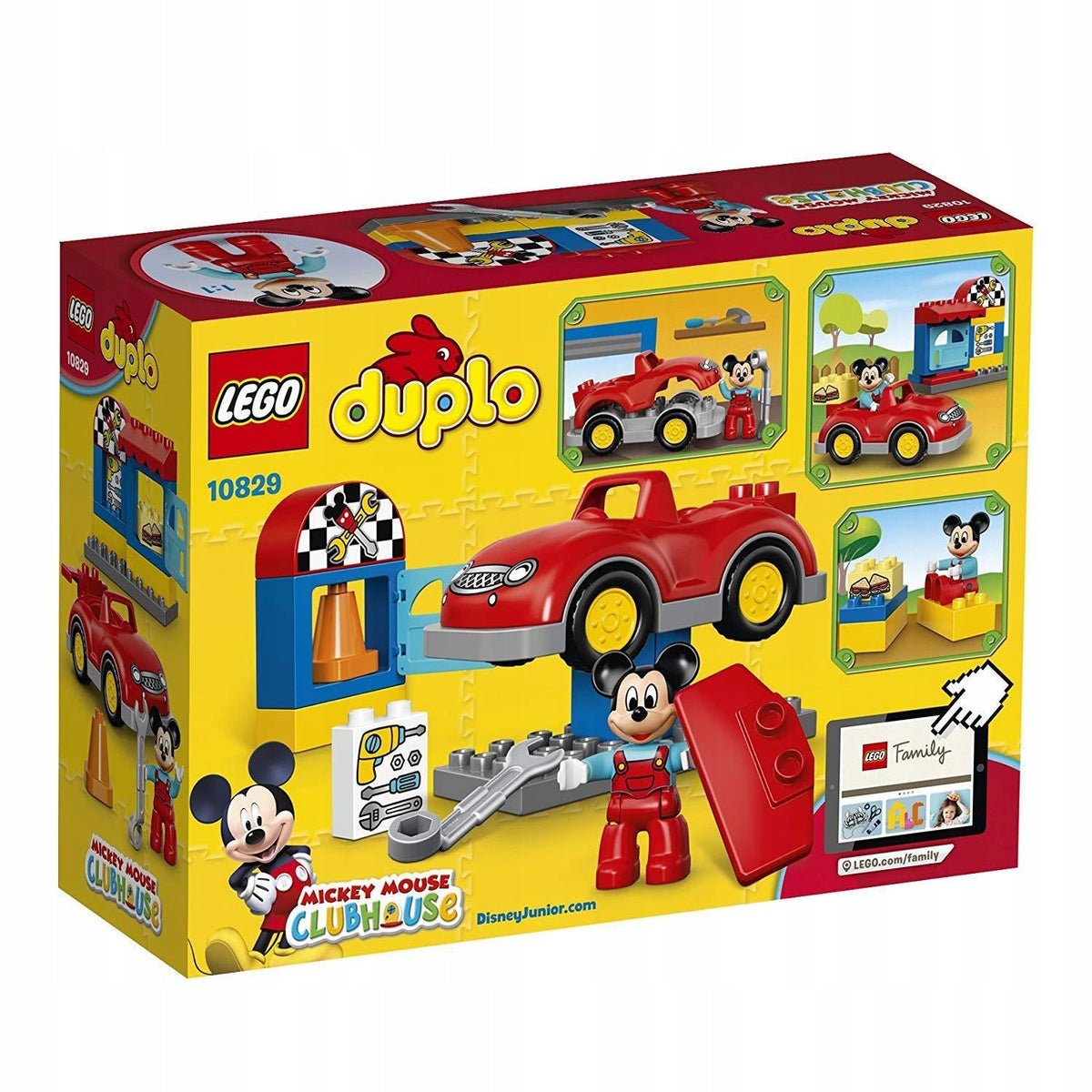 LEGO DUPLO 10829 Mickey Mouse Workshop Disney Car Description Packaging status original