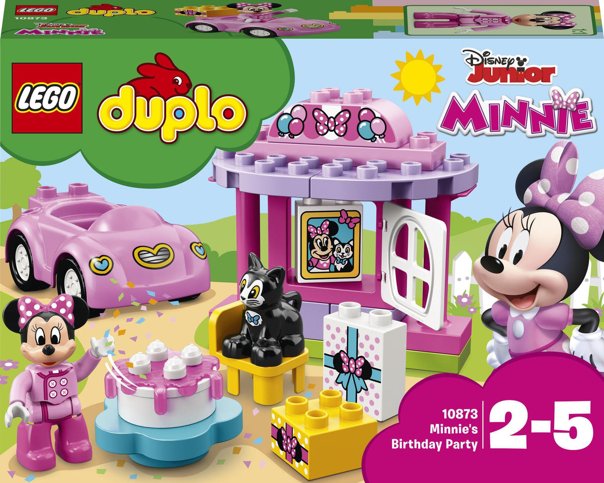 LEGO DUPLO 10873 Birthday Party Minnie Car Cake Kitten Figaro