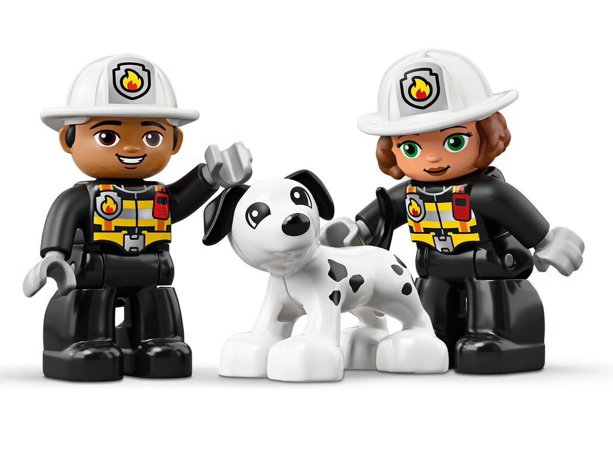 LEGO DUPLO 10903 Fire Station Fire Truck Light Sound Brand LEGO