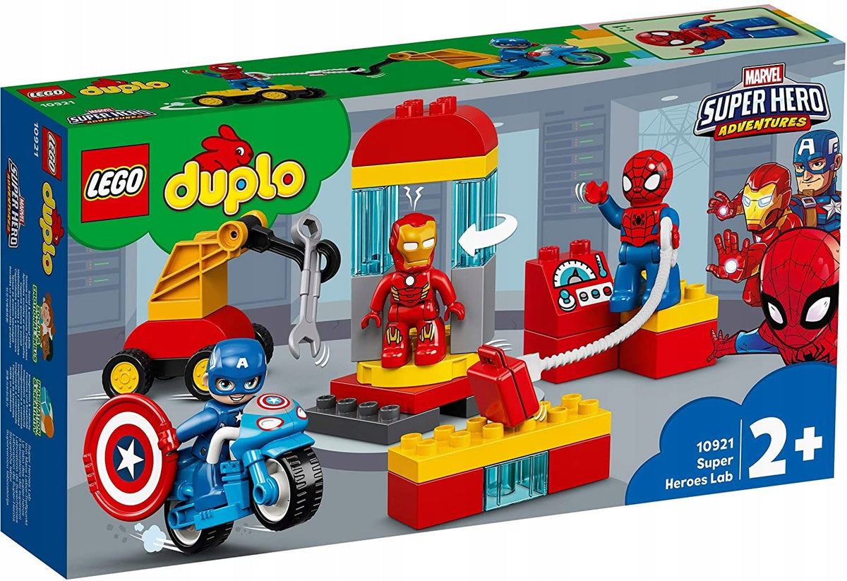LEGO DUPLO 10921 Spider-Man Iron Man Captain America Motorcycle AVENGERS Packaging status original
