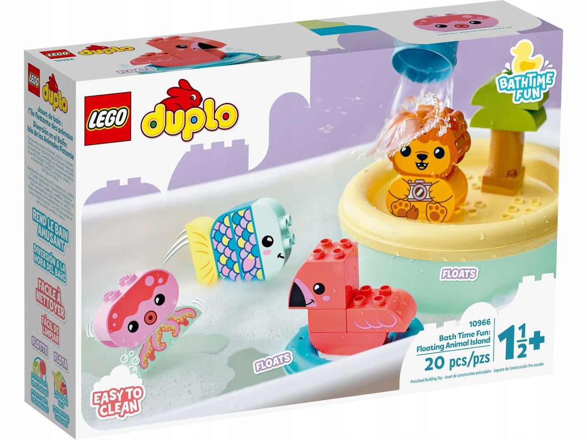 LEGO DUPLO 10966 BATH FUN FLOATING ISLAND brick set for children Packaging status original