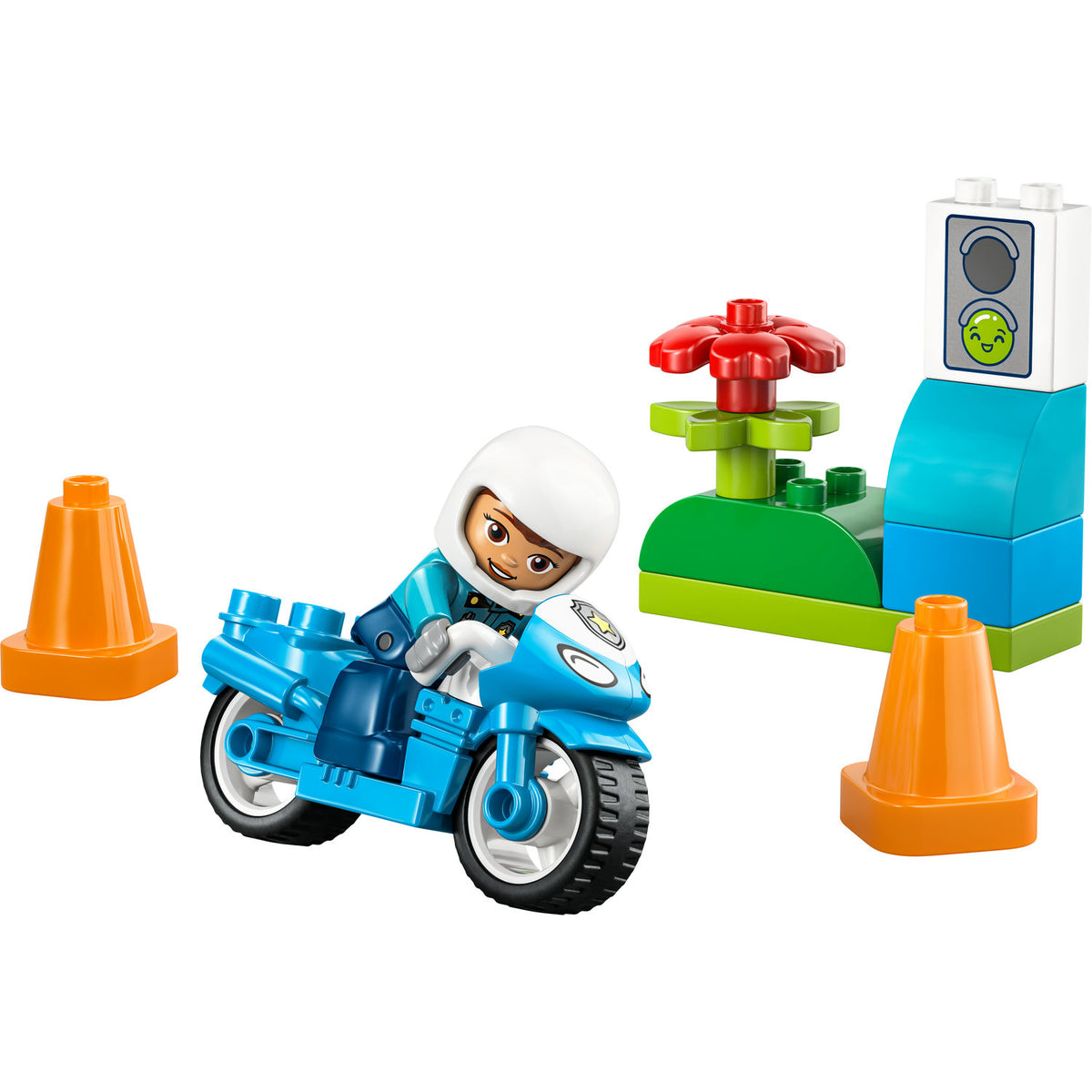 LEGO DUPLO Blue Police Motorcycle 10471 Product number 10471
