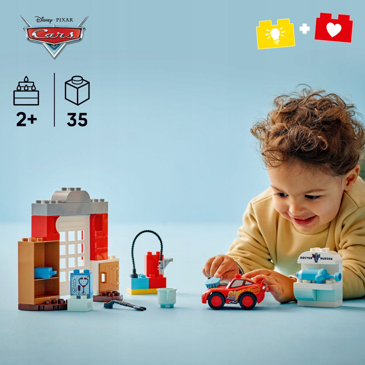 LEGO DUPLO Disney and Pixar McQueen's visit to the workshop of the Mayor 10456 Brand LEGO