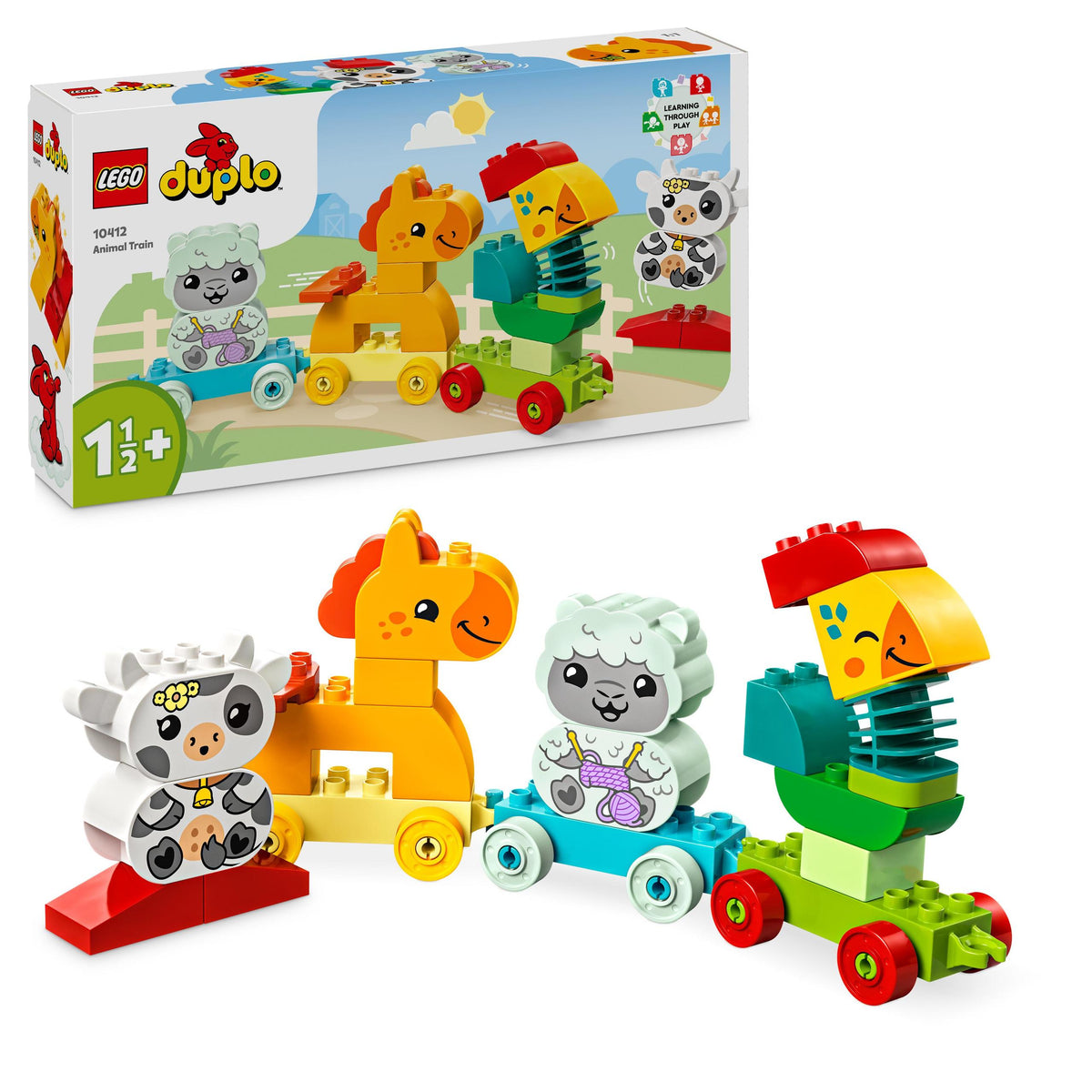 LEGO DUPLO First train with animals 10412