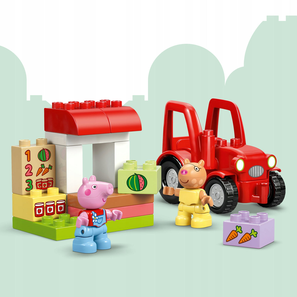 LEGO DUPLO PEPPA PIG 10468 Tractor and market Character/Title Peppa Pig