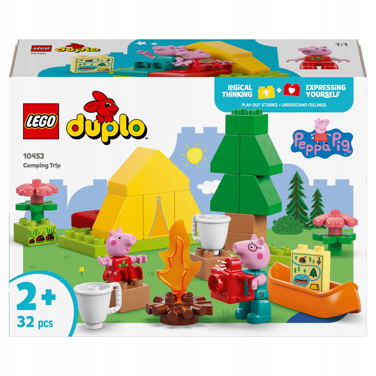 LEGO DUPLO PEPPA PIG Camping trip 10452