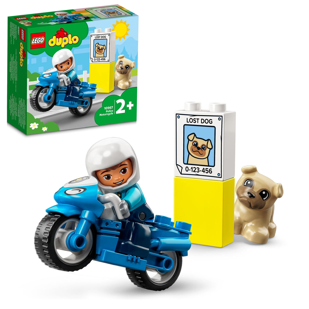 LEGO DUPLO Police motorcycle 10967 Brand LEGO