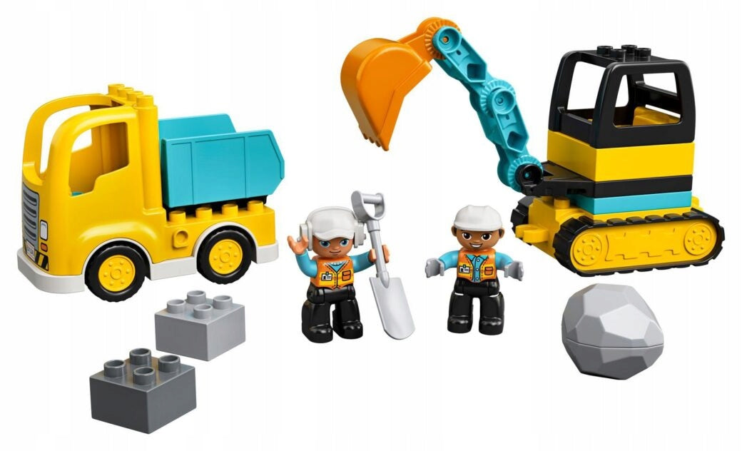 LEGO - DUPLO - TRACKED TRUCK AND EXCAVATOR - 10931 Product number 10931