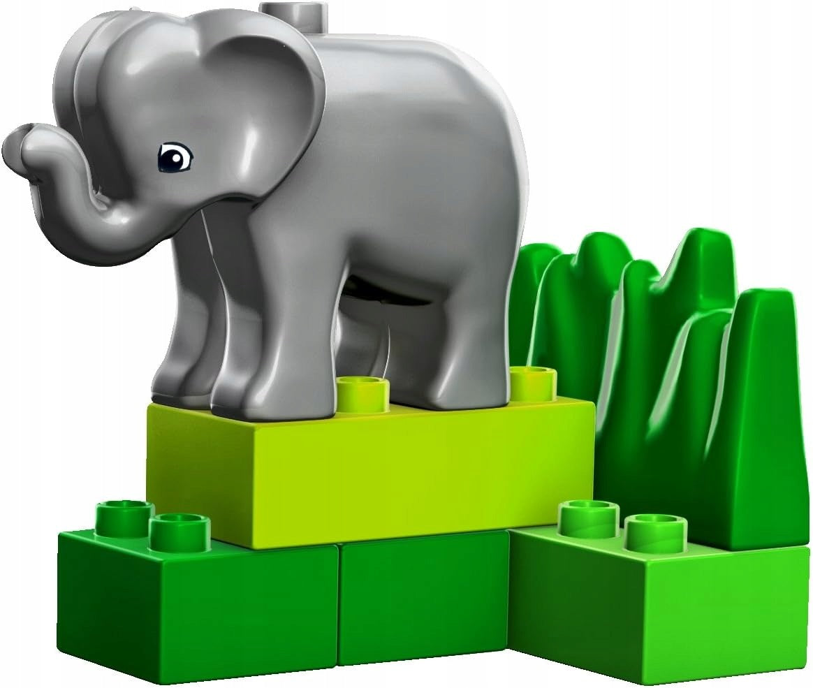 LEGO DUPLO Ville 4962 Small Zoo Elephant Polar Bear Lion Giraffe Product number 4962