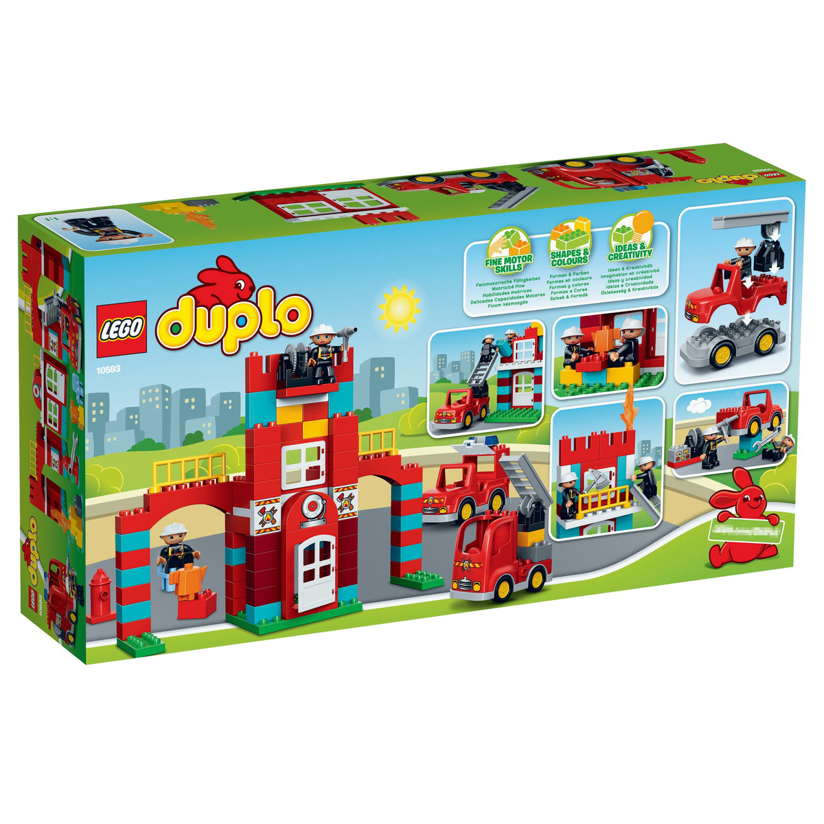 LEGO Duplo 10593 Fire station FIRE BRIGADE NEW GREAT SET UNIQUE Packaging status original