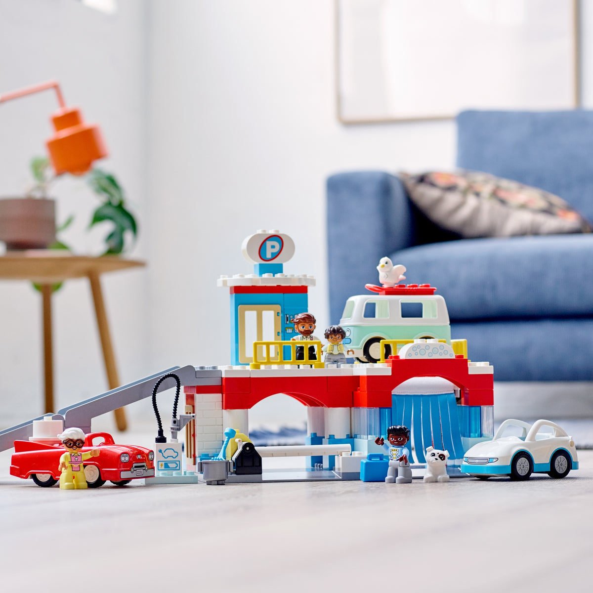 LEGO Duplo 10948 - Parking Garage and Car Wash Brand LEGO