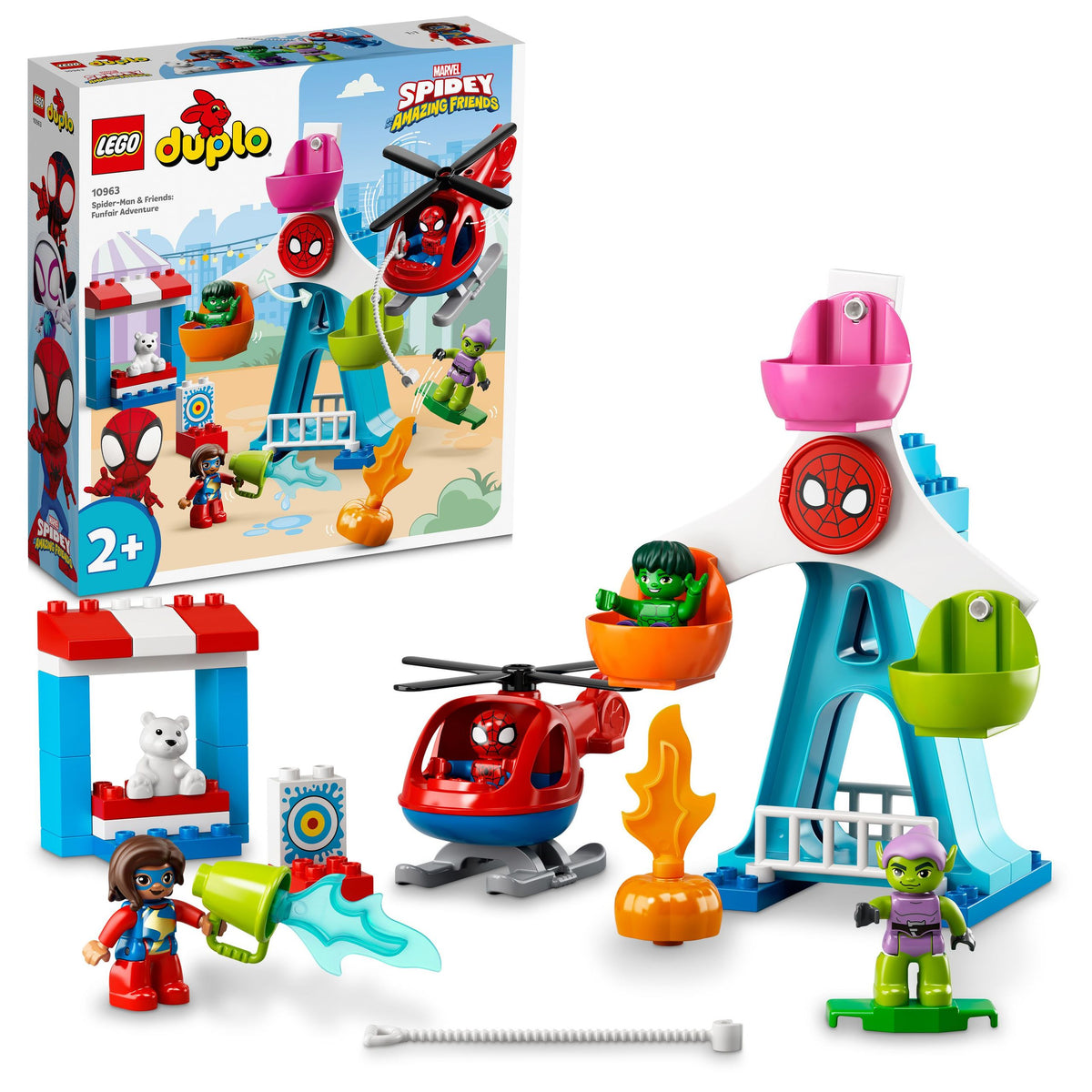 LEGO Duplo 10963 Spider-Man and friends in the amusement park