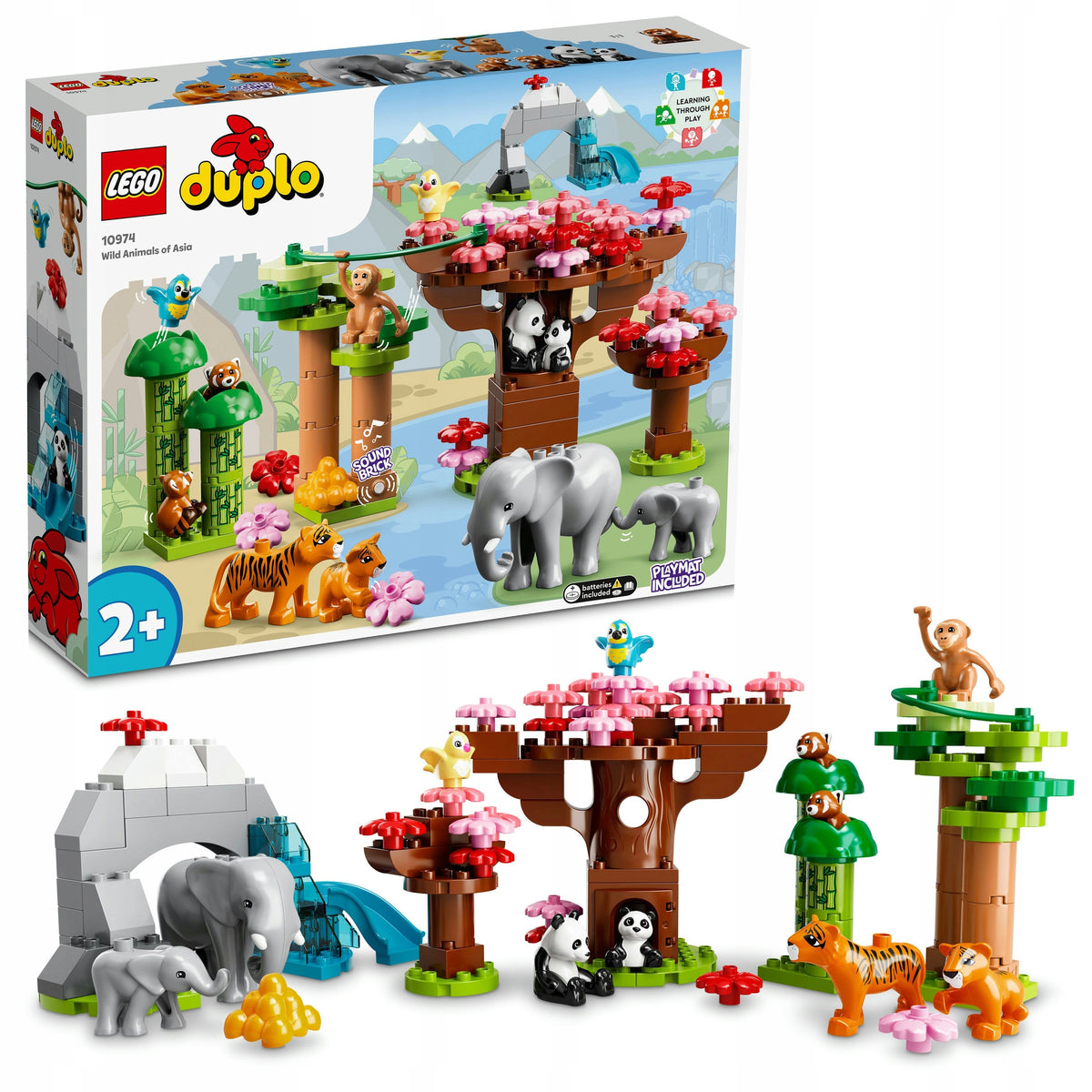 LEGO Duplo 10974 Wild animals of Asia Product number 10974