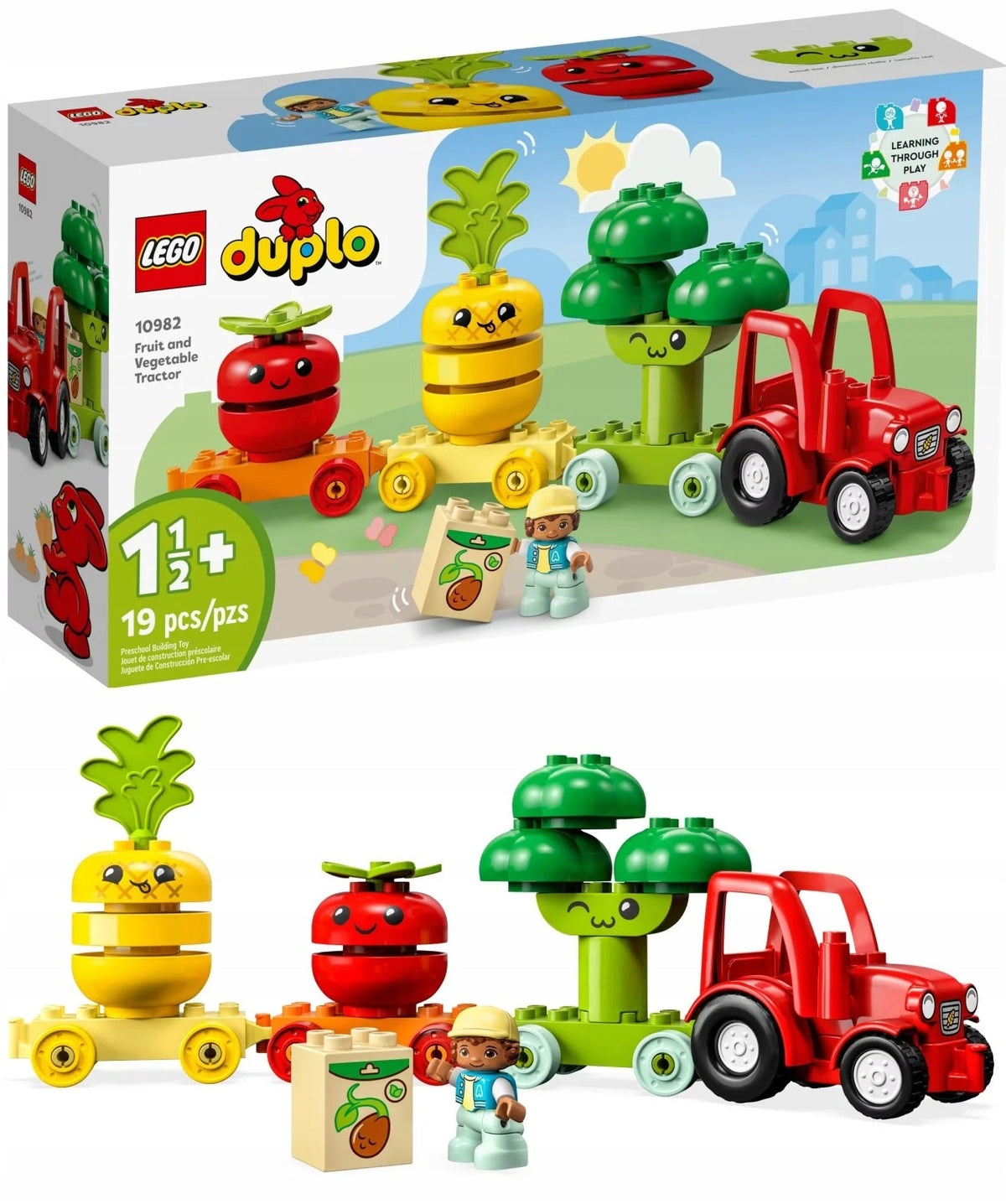 LEGO Duplo 10982 Tractor with fruit and vegetables