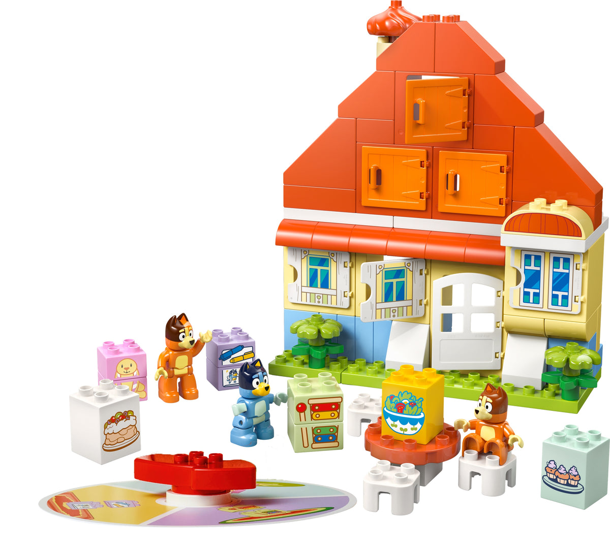LEGO Duplo Bluey 10459 Blue Family House with Memory Game Packaging status original