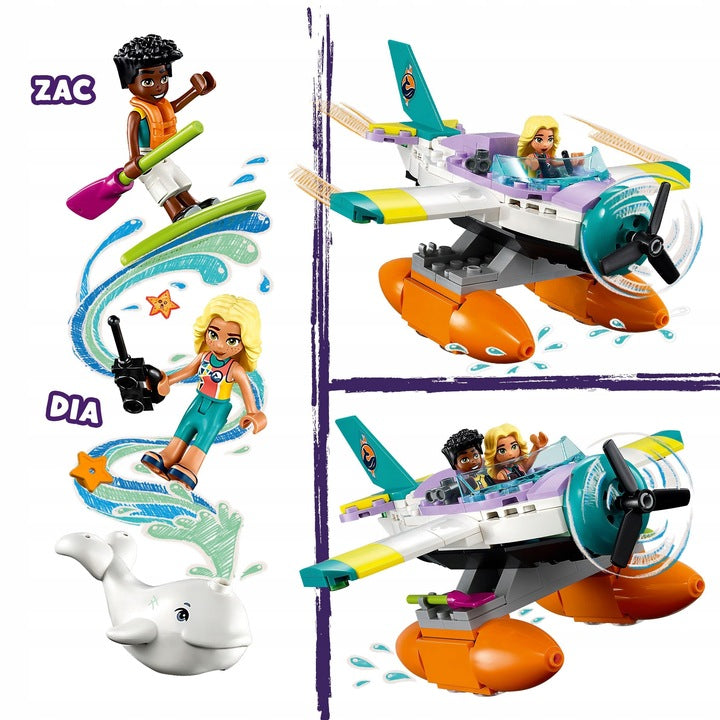 LEGO FRIENDS 41752 RESCUE HYDROPLANE RESCUE GIFT Brand LEGO