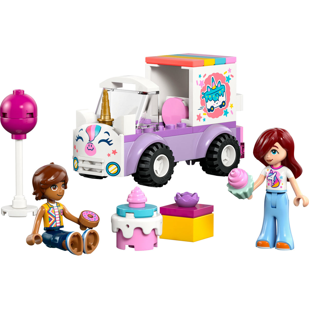 LEGO FRIENDS 42675 UNICORN DELIVERY OF CAKE FOR CHILDREN + CATALOG IN PDF Product number 42675