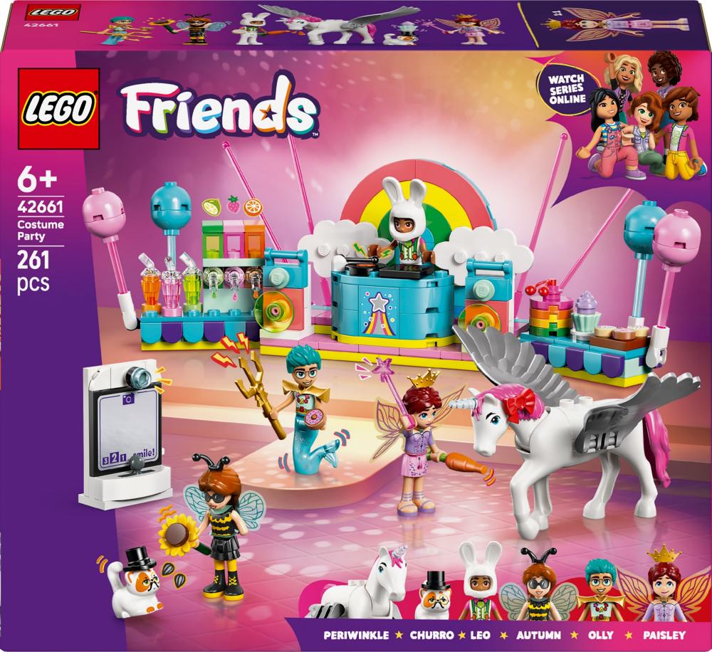 LEGO FRIENDS Costume ball with unicorn and fairy 42661